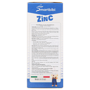 Siro Smartbibi Zinc hỗ trợ cải thiện tình trạng biếng ăn cho bé chai 30ml