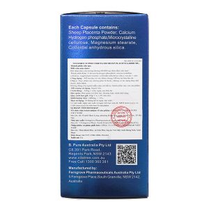 Vitatree Sheep Placenta 60000mg giúp hạn chế lão hóa da lọ 60 viên