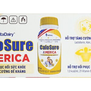 Sữa bột pha sẵn CaloSure America tăng cường đề kháng, hồi phục sức khỏe (24 chai x 237ml)
