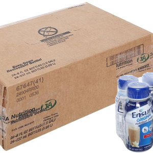 Sữa bột pha sẵn Ensure Original bổ sung dinh dưỡng hương vani (24 chai x 237ml)