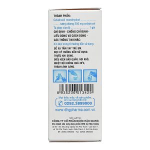 Cốm pha hỗn dịch Aticef 250mg trị nhiễm khuẩn, nhiễm trùng (24 gói x 1.5 g)