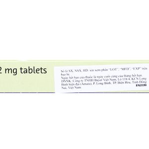 Visanne 2mg tablets trị lạc nội mạc tử cung (2 vỉ x 14 viên)