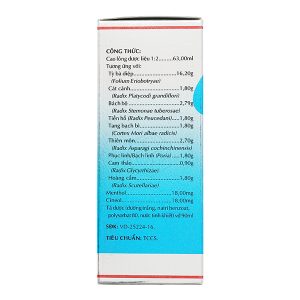 Thuốc ho người lớn OPC trị ho đàm, viêm nhiễm đường hô hấp chai 90ml