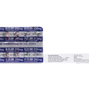 ILclor 250mg trị nhiễm khuẩn (1 vỉ x 10 viên)