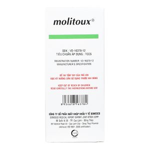 Molitoux 50mg loãng đàm trong bệnh lý hô hấp (2 vỉ x 15 viên)