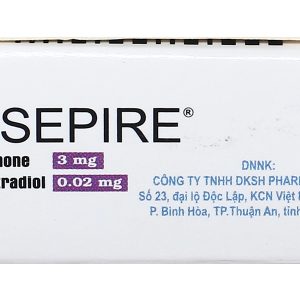 Rosepire 3mg/0.02mg thuốc tránh thai hằng ngày (1 vỉ x 28 viên)