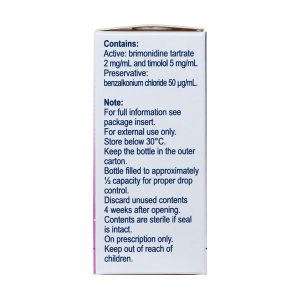 Dung dịch nhỏ mắt Combigan trị tăng nhãn áp chai 5ml