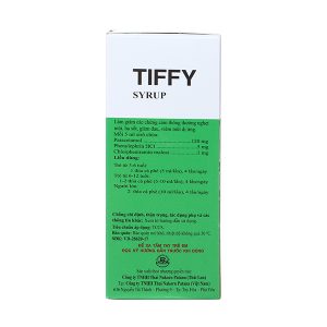 Tiffy Syrup làm giảm các triệu chứng cảm chai 30ml