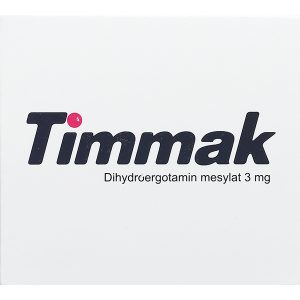 Timmak 3mg trị chóng mặt, đau nửa đầu (6 vỉ x 10 viên)