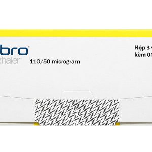 Bột hít Ultibro Breezhaler 110/50 microgram trị bệnh phổi tắc nghẽn (3 vỉ x 10 viên)