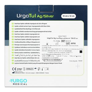 Gạc lưới UrgoTul AG/Sliver (10cm x 12cm) hộp 16 miếng
