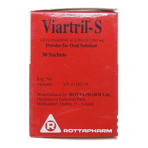 Thuốc bột Viartril-S 1500mg giảm triệu chứng của thoái hóa khớp hộp 30 gói