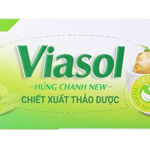 Viên ngậm Viasol Húng Chanh New hỗ trợ giảm ho, giảm đau họng hộp 100 viên