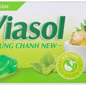 Viên ngậm Viasol Húng Chanh New hỗ trợ giảm ho, giảm đau họng hộp 100 viên