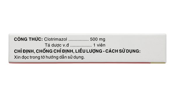 Viên đặt phụ khoa Metrima 500 trị viêm âm đạo (1 vỉ x 1 viên)