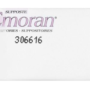 Viên đặt Supposte Emoran hỗ trợ giảm các triệu chứng của bệnh trĩ hộp 6 viên