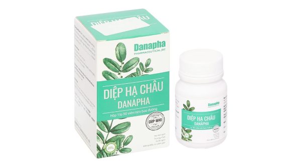 Diệp Hạ Châu Danapha tăng cường chức năng gan lọ 90 viên