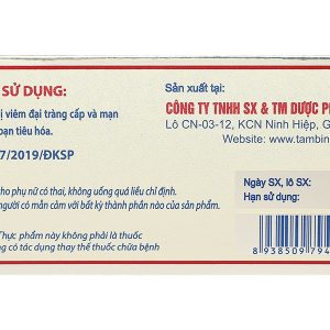 Đại tràng Tâm Bình hỗ trợ giảm viêm đại tràng hộp 60 viên