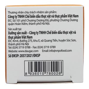 Dầu gấc Vinaga-DHA chống oxy hóa, tăng cường thị lực lọ 100 viên