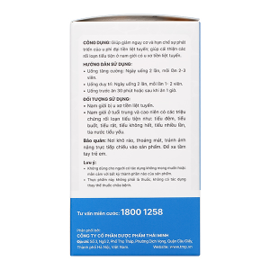 Vương Bảo New giảm nguy cơ phát triển của u phì đại tiền liệt tuyến hộp 80 viên