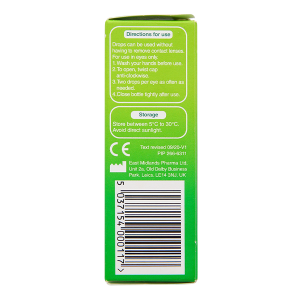 Dung dịch nhỏ mắt Vizulize Tired giúp làm dịu và phục hồi mắt mệt mỏi chai 15ml