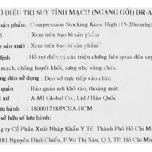 Vớ gối y khoa Dr. Med DR-A060 size M