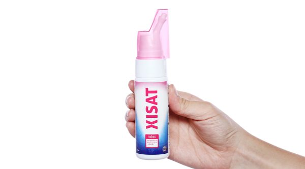 Dung dịch xịt mũi Xisat Trẻ Em giảm nghẹt mũi chai 75ml