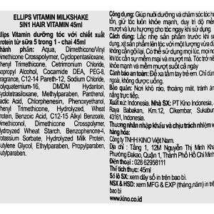 Xịt dưỡng tóc Ellips Vitamin Milkshake giúp phục hồi hư tổn chai 45ml