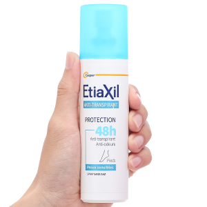 Xịt khử mùi Etiaxil Déodorant Anti-Transpirant 48h khử mùi hôi chân chai 100ml