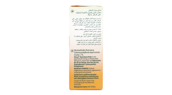 Dung dịch xịt mũi Otosan Nasal Spray Baby hỗ trợ giảm viêm mũi, viêm xoang chai 30ml