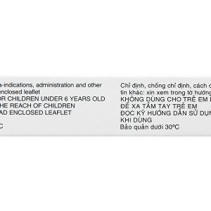 Xyzal 5mg trị viêm mũi dị ứng, mề đay (1 vỉ x 10 viên)