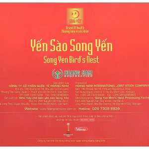 Nước yến đường ăn kiêng Isomalt Song Yến hộp 6 lọ x 70ml