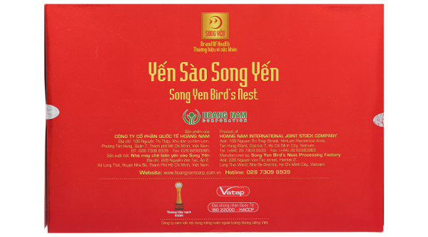 Nước yến đường ăn kiêng Isomalt Song Yến hộp 6 lọ x 70ml