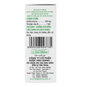 Bột pha hỗn dịch uống Zaromax 100 trị nhiễm khuẩn (24 gói x 0.75g)