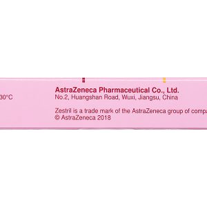 Zestril 10mg trị tăng huyết áp, suy tim (2 vỉ x 14 viên)